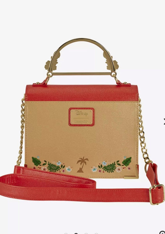 Loungefly Disney Moana Shimmer Embroidered Crossbody Bag