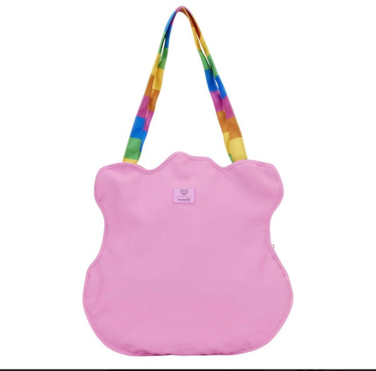 Care Bears Cheer Bear Cosplay Oversized Canvas Tote Bag