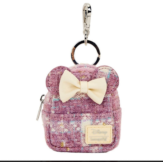 Minnie Mouse Glitter Mystery Mini-Backpack Keychain Charm