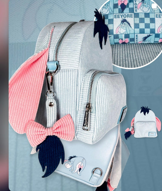 Eeyore Corduroy Convertible Crossbody