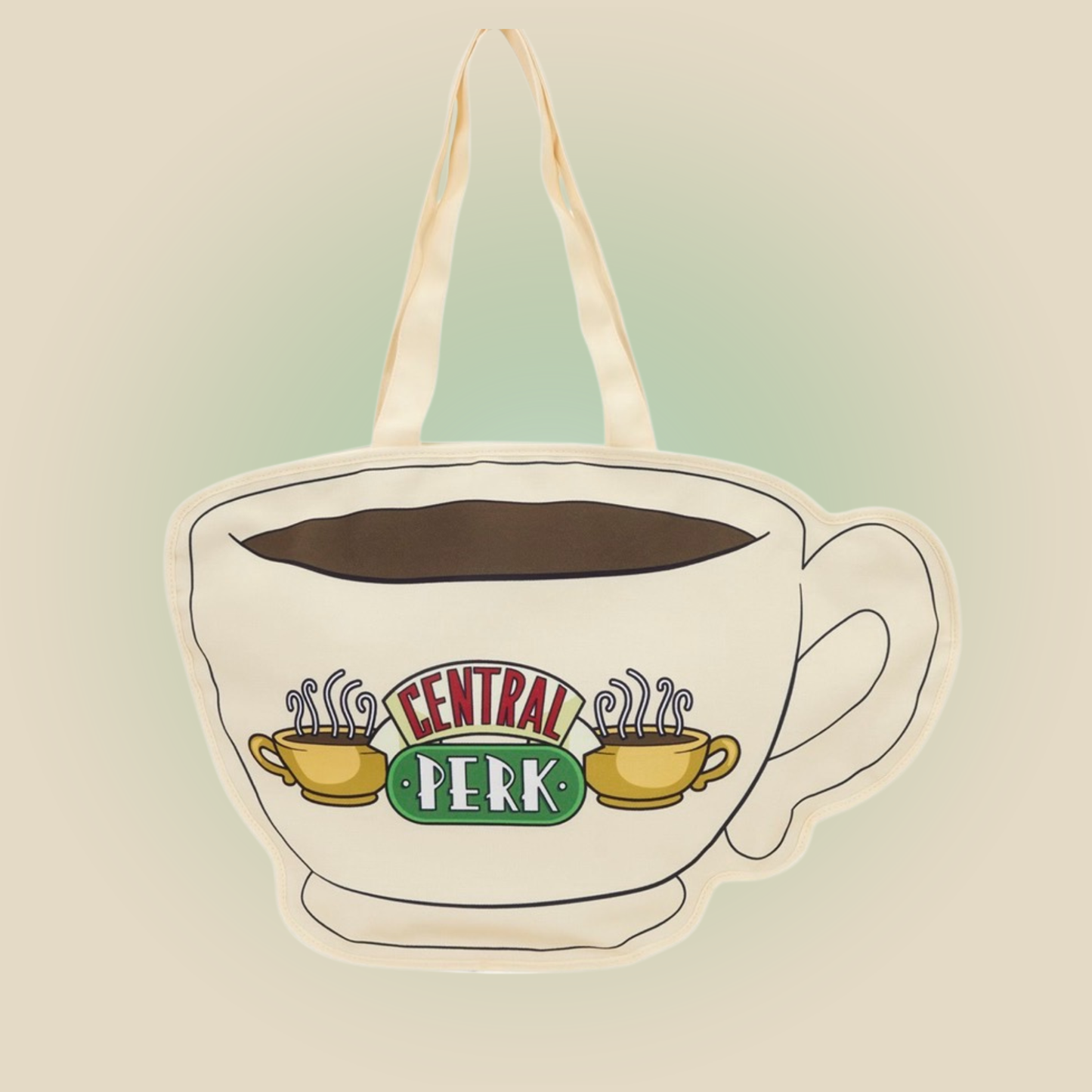 Friends Central Perk Large Tote Bag