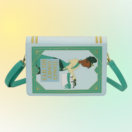 Princess and the Frog Princess Tiana Recipe Book Crossbody Bag