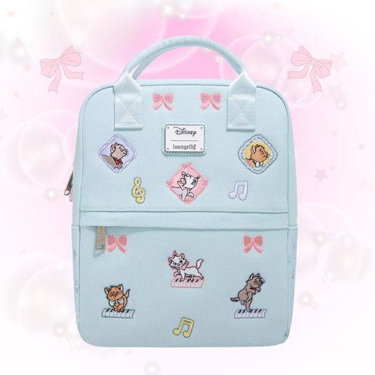 The Aristocats Patches Canvas Backpack