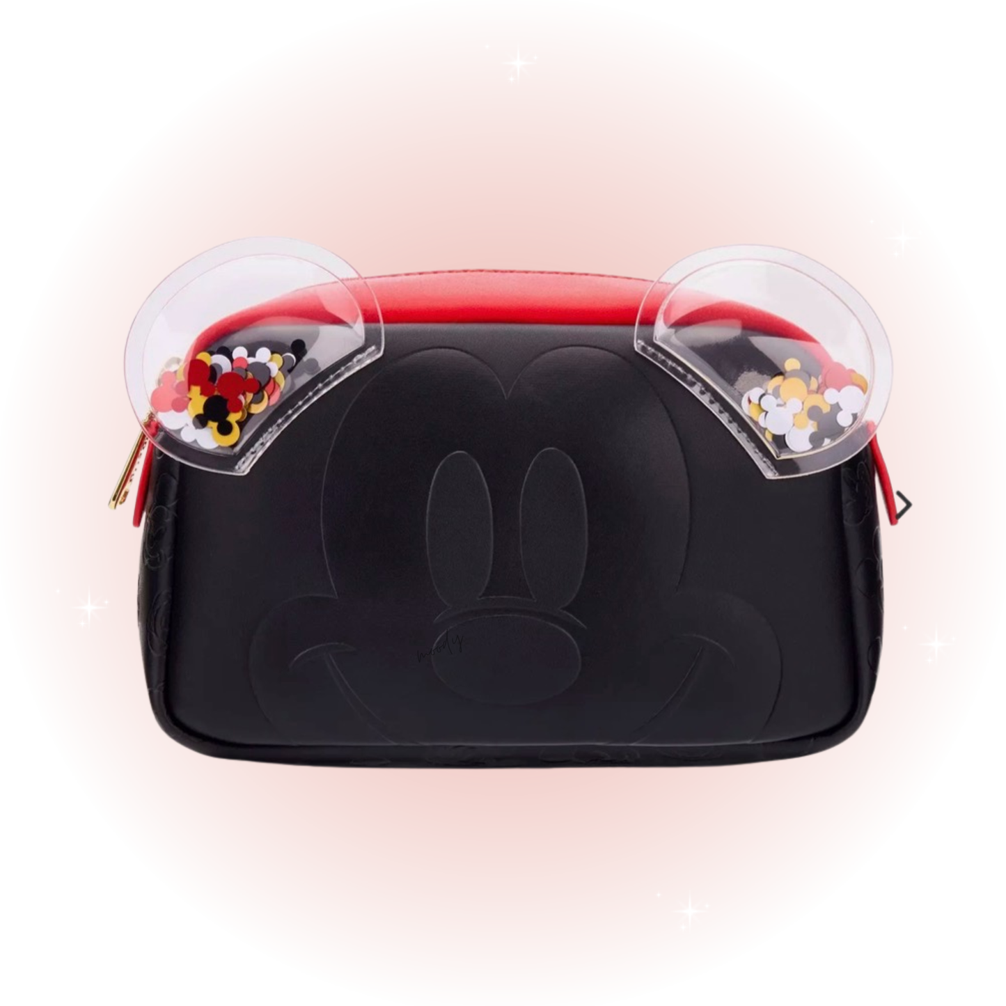 Loungefly Disney Mickey Mouse Confetti Cosmetic Bag