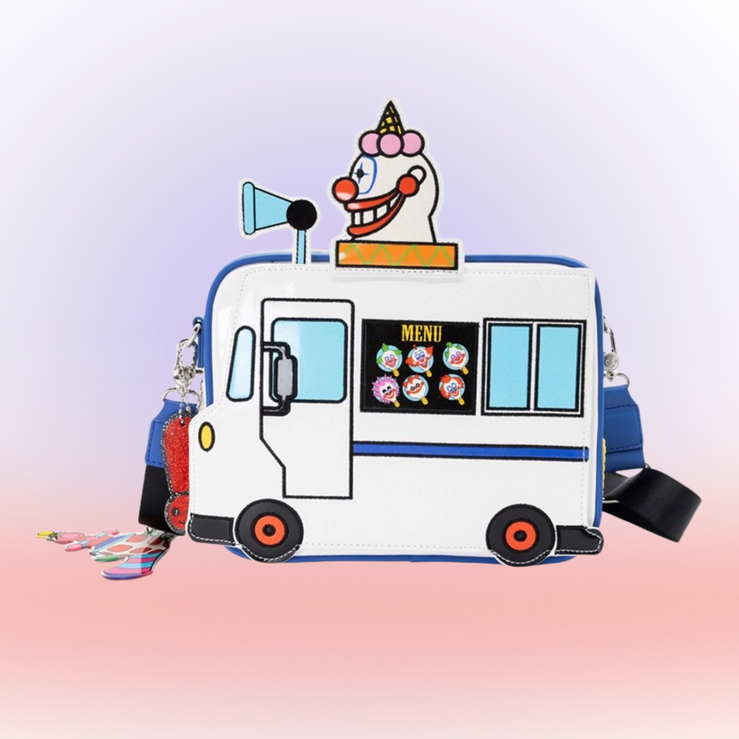 Killer Klowns From Outer Space crossbody bag