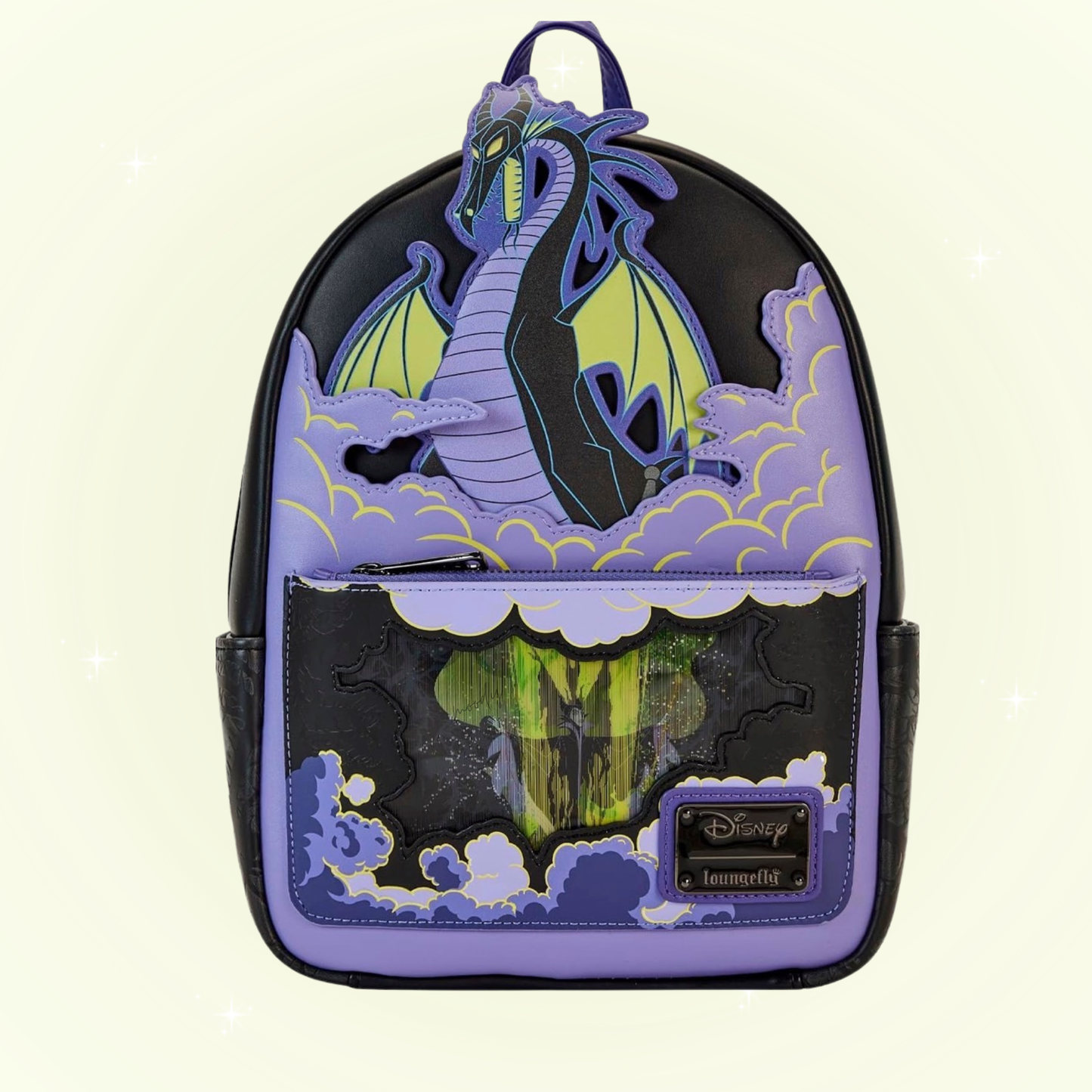 Maleficent Dragon Lenticular and Glow in The Dark Mini-Backpack