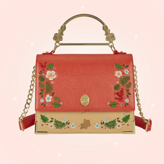 Loungefly Disney Moana Shimmer Embroidered Crossbody Bag