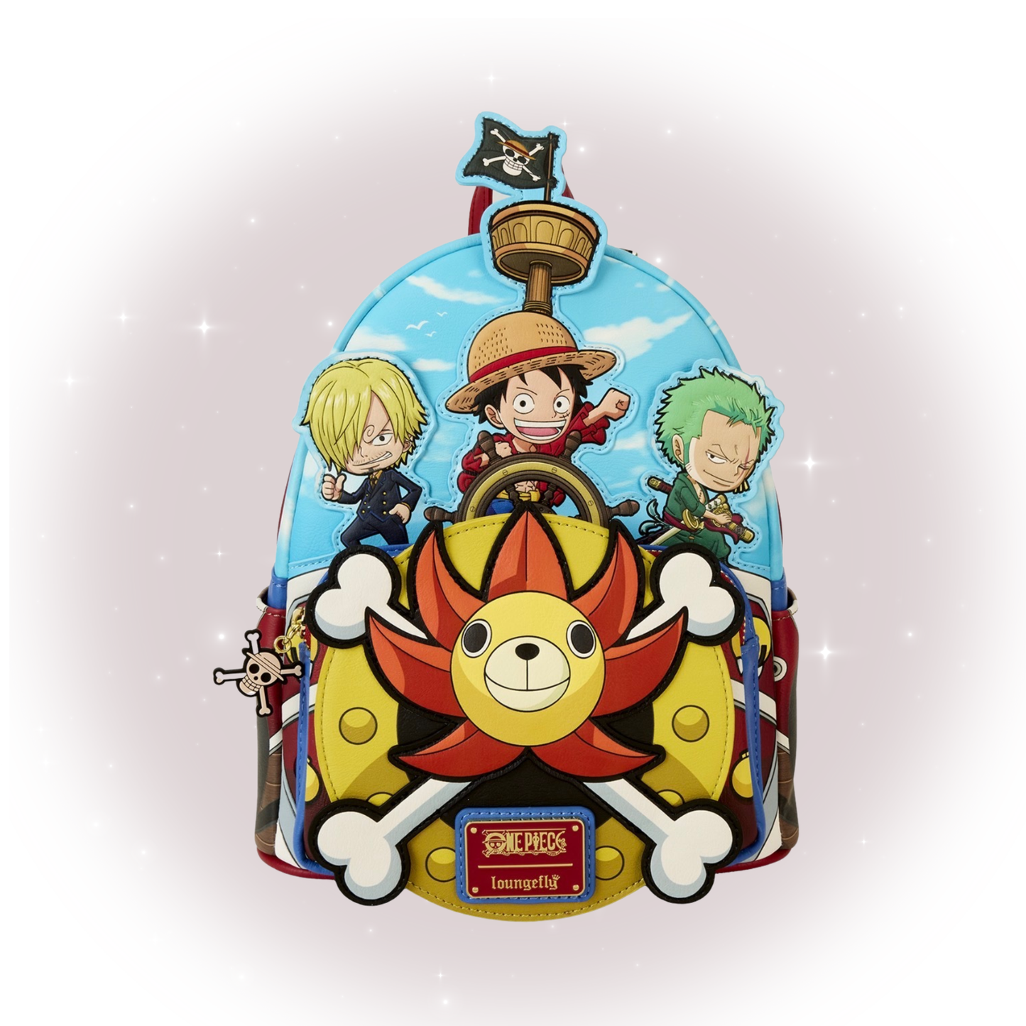 One Piece Thousand Sunny Ship Mini Backpack
