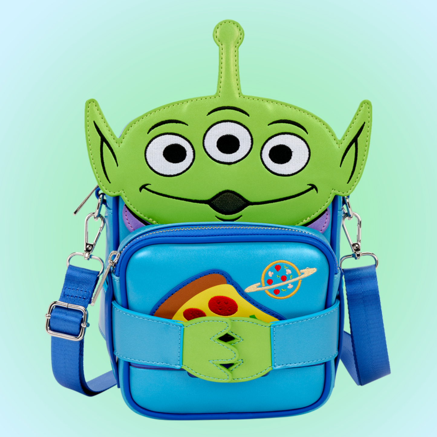 Toy Story 30th Anniversary Aliens Crossbuddies® Cosplay Crossbody Bag with Coin Bag