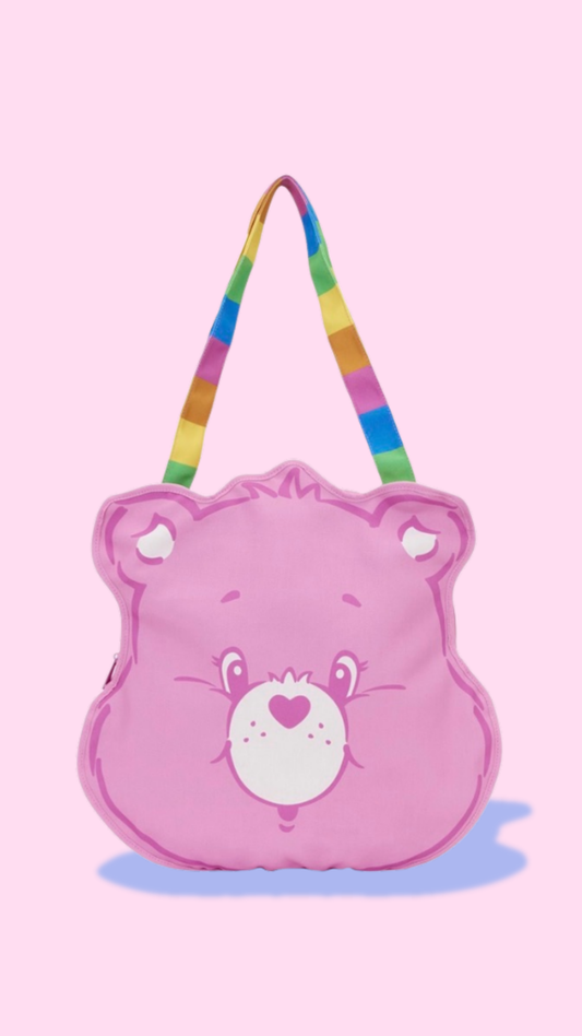 Care Bears Cheer Bear Cosplay Oversized Canvas Tote Bag