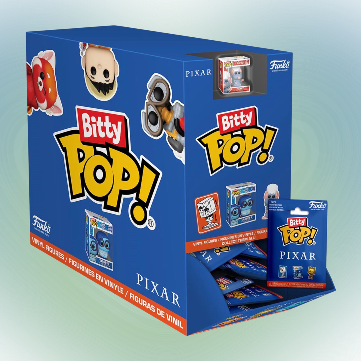 Pixar Funko Bitty Pop! Mini-Figure Singles