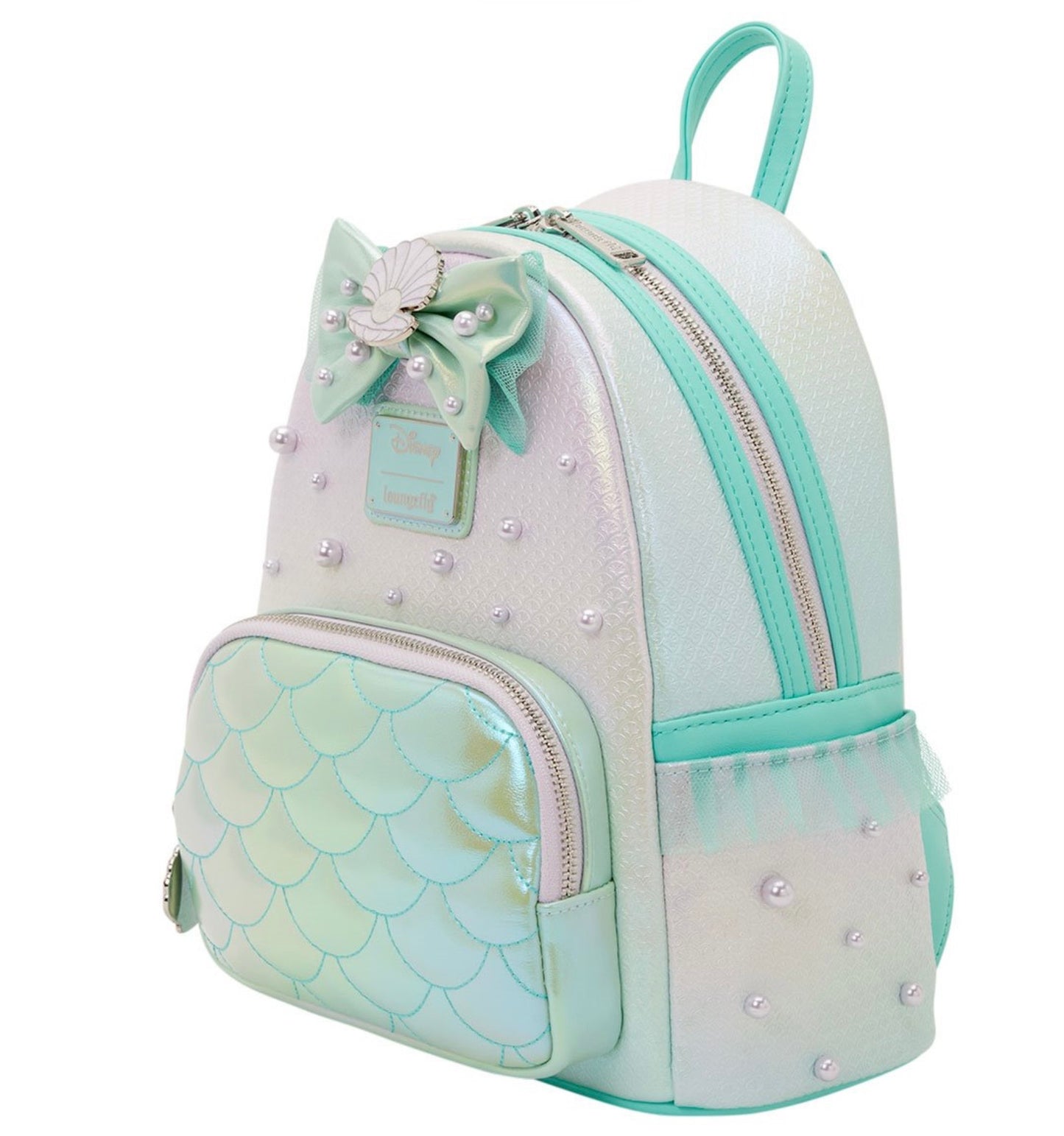 The Little Mermaid Iridescent Pearl Mini-Backpack