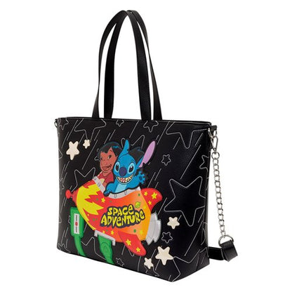 Lilo &amp; Stitch Space Adventure Glow-in-the-Dark Tote Crossbody Bag
