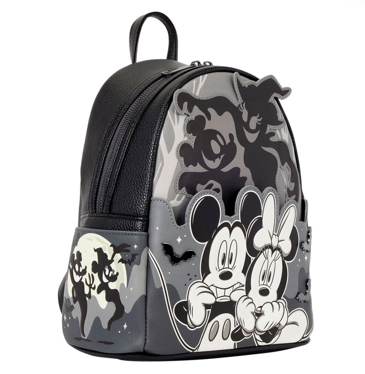 Disney Mickey & Minnie Ghost Light-Up Glow-in-the-Dark Mini-Backpack