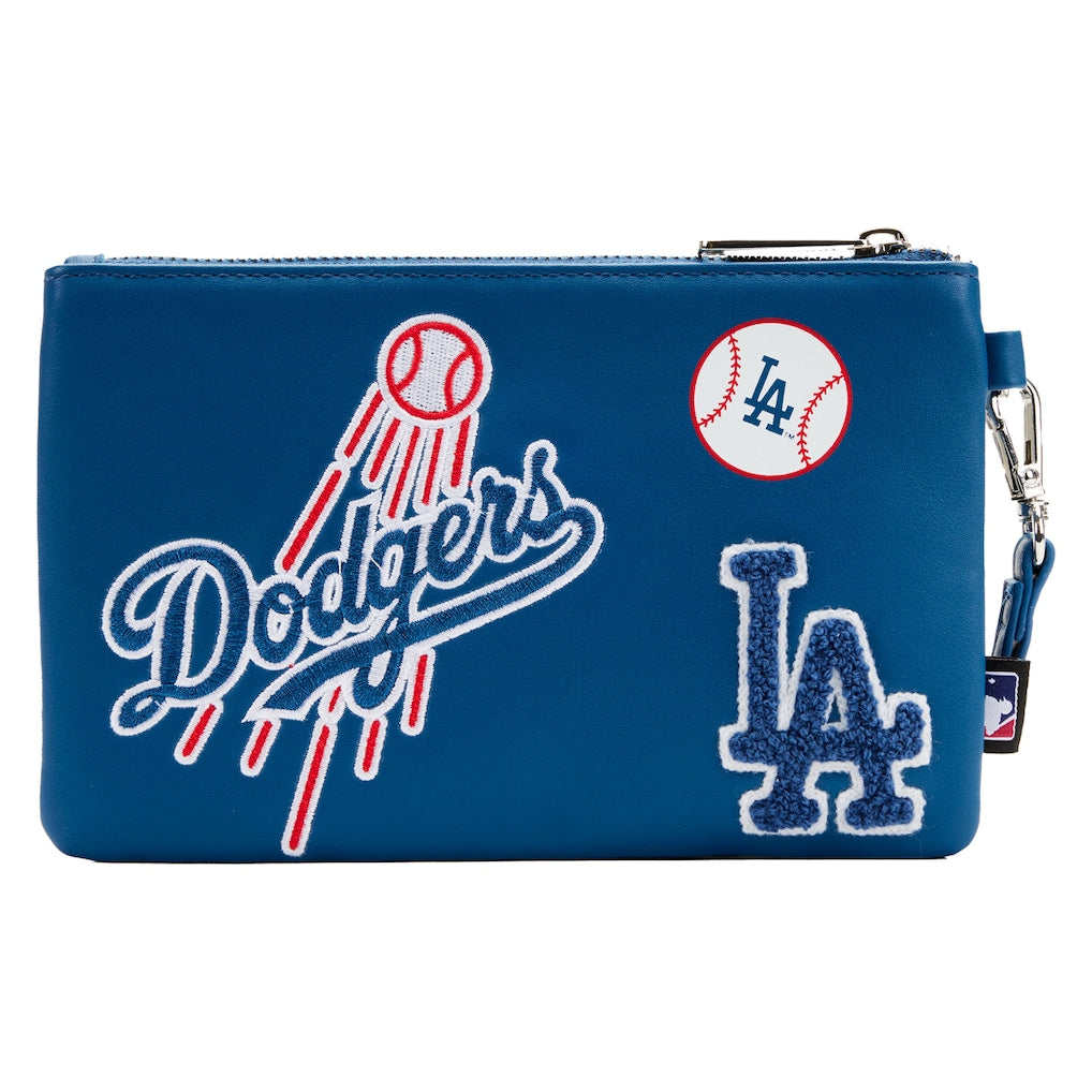 MLB LA Dodgers Clear Tote Crossbody Stadium Bag with Pouch 