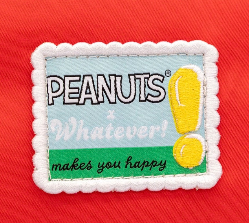 Peanuts Snoopy House Nylon Padded Tote Bag with Bag Charm