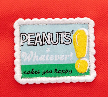 Peanuts Snoopy House Nylon Padded Tote Bag with Bag Charm