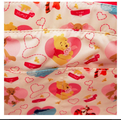 Winnie the Pooh and Friends Love Convertible Tote Bag