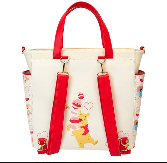 Winnie the Pooh and Friends Love Convertible Tote Bag