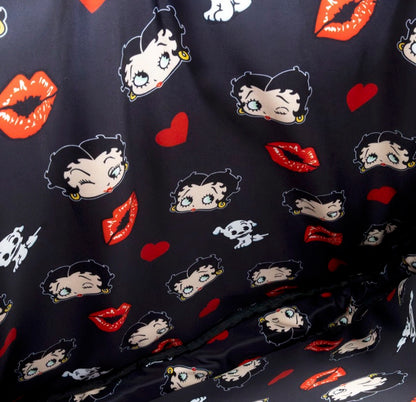 Betty Boop Padded Nylon Head Tote Bag