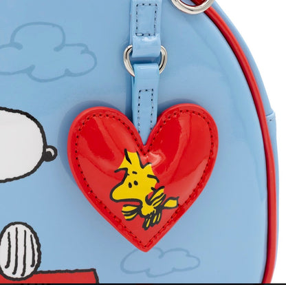 Peanuts Snoopy Happiness Is A Good Friend Bowler Crossbody Bag