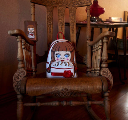 Loungefly WB Annabelle Cosplay Mini Backpack