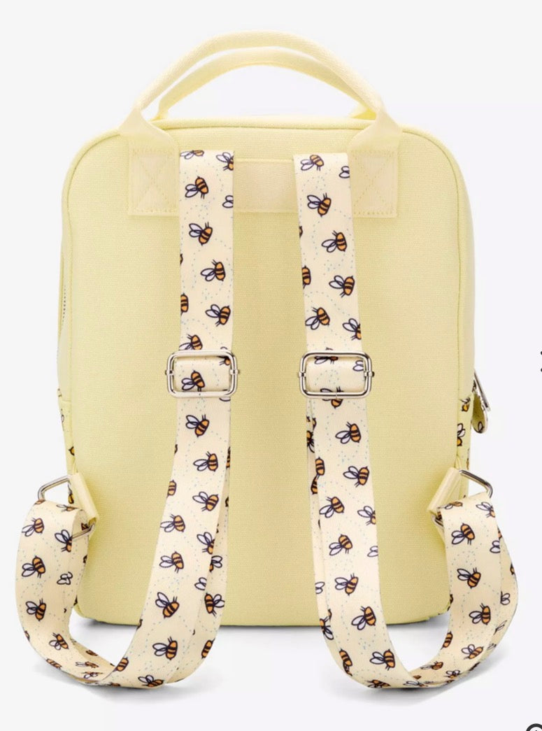 Winnie the Pooh Embroidered Characters Canvas Mini Backpack