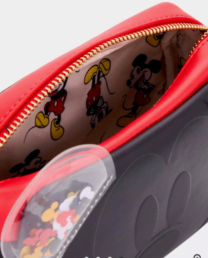 Loungefly Disney Mickey Mouse Confetti Cosmetic Bag