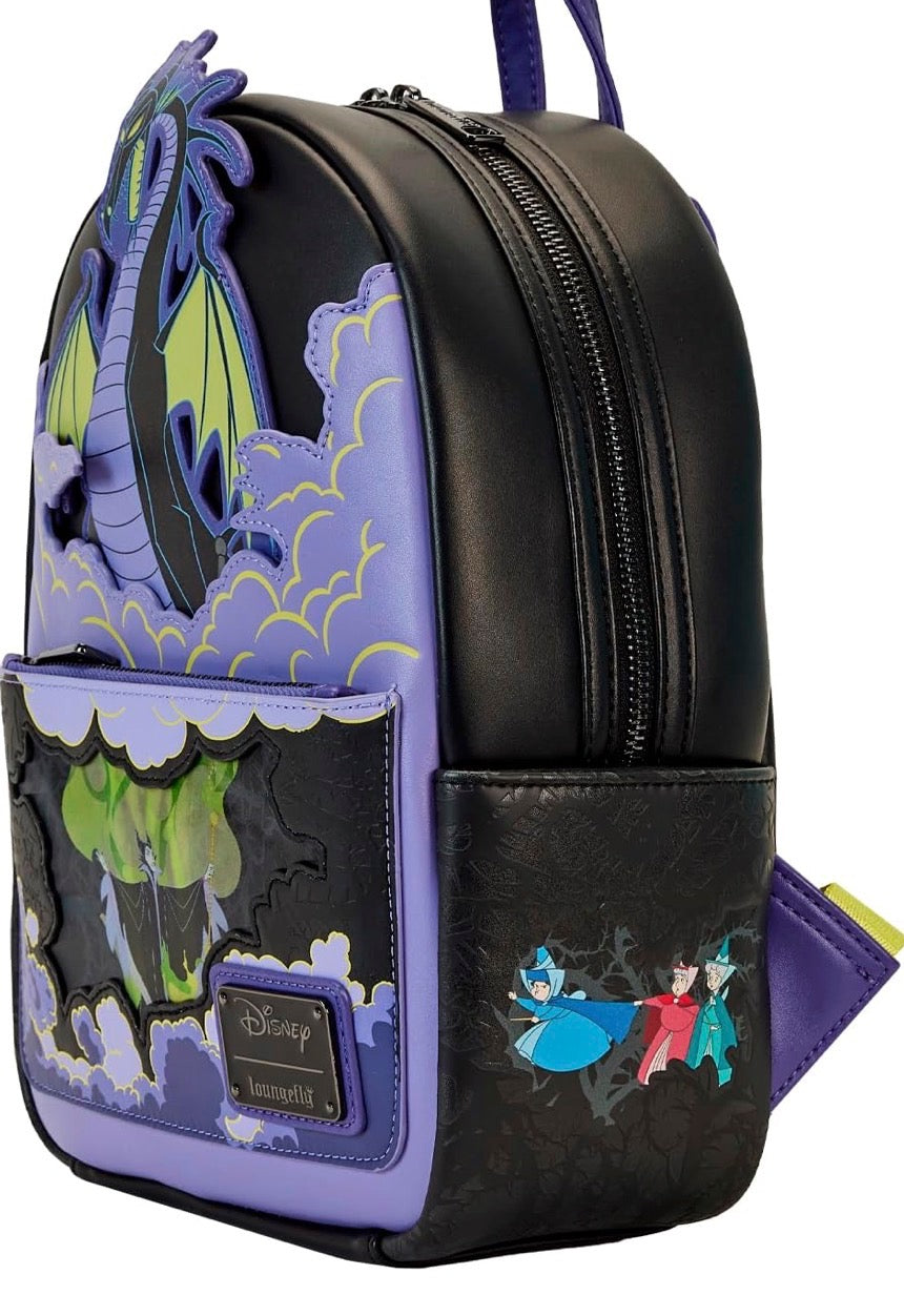 Maleficent Dragon Lenticular and Glow in The Dark Mini-Backpack