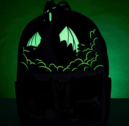Maleficent Dragon Lenticular and Glow in The Dark Mini-Backpack