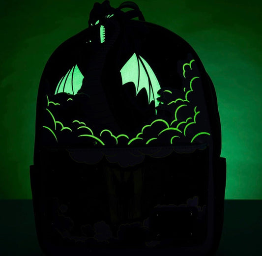 Maleficent Dragon Lenticular and Glow in The Dark Mini-Backpack