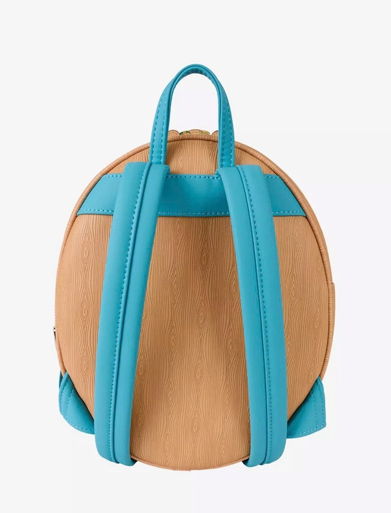 Loungefly Disney Pinocchio Wood Frame Portrait Figural Mini Backpack