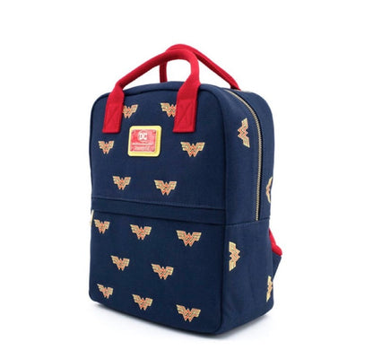 Loungefly Wonder Woman Icon Canvas Mini Backpack