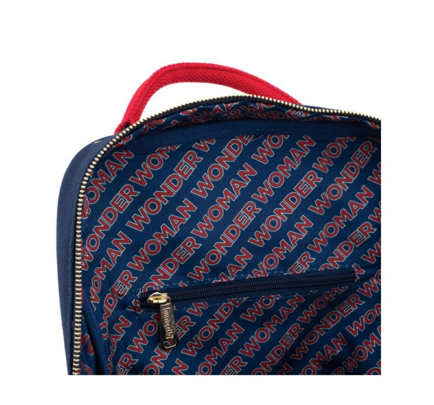 Loungefly Wonder Woman Icon Canvas Mini Backpack
