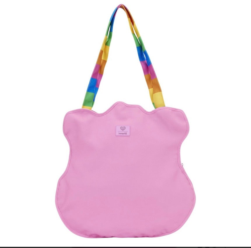 Care Bears Cheer Bear Cosplay Oversized Canvas Tote Bag