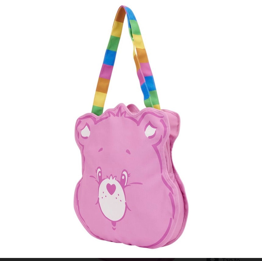 Care Bears Cheer Bear Cosplay Oversized Canvas Tote Bag