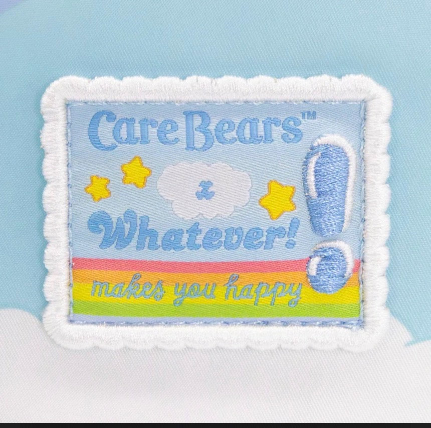 Care Bears and Clouds Quilted Nylon Tote Bag