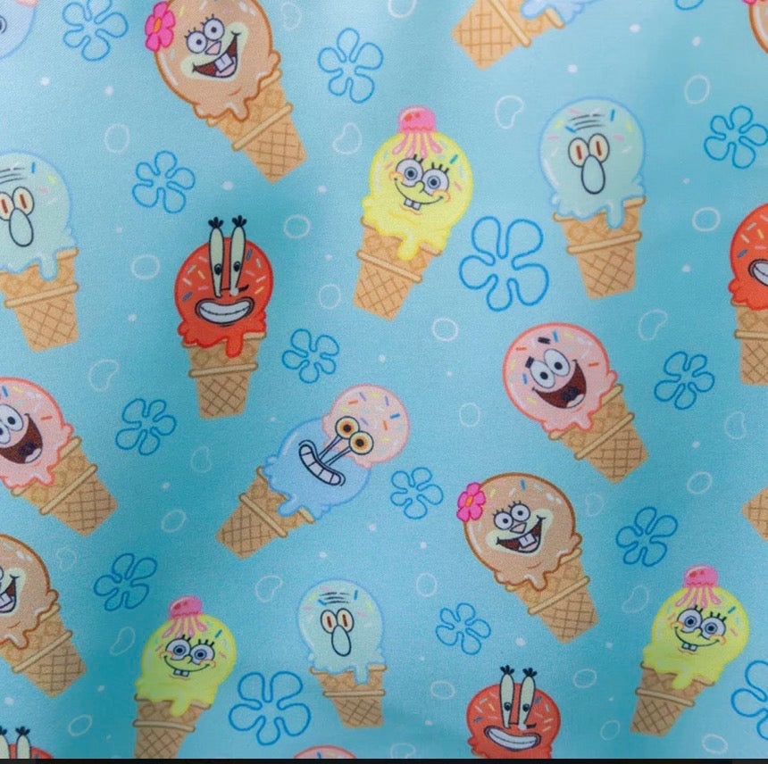SpongeBob SquarePants Quilted Nylon Oversized Tote Bag