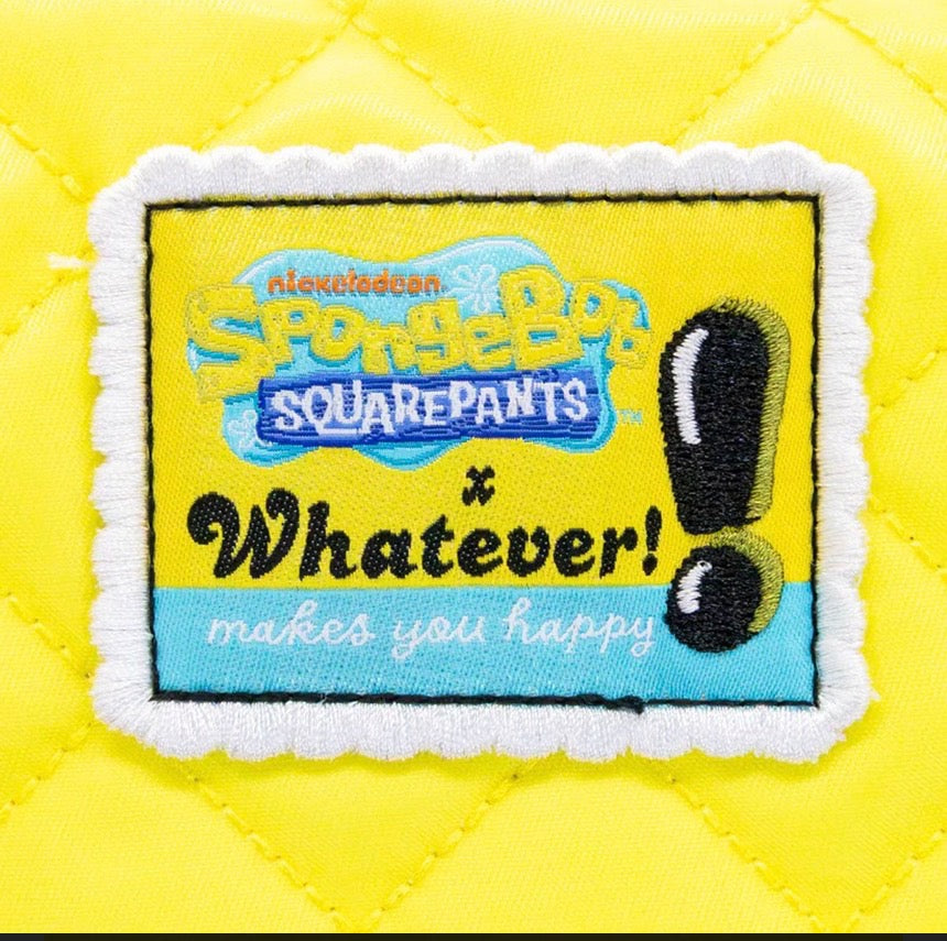 SpongeBob SquarePants Quilted Nylon Oversized Tote Bag