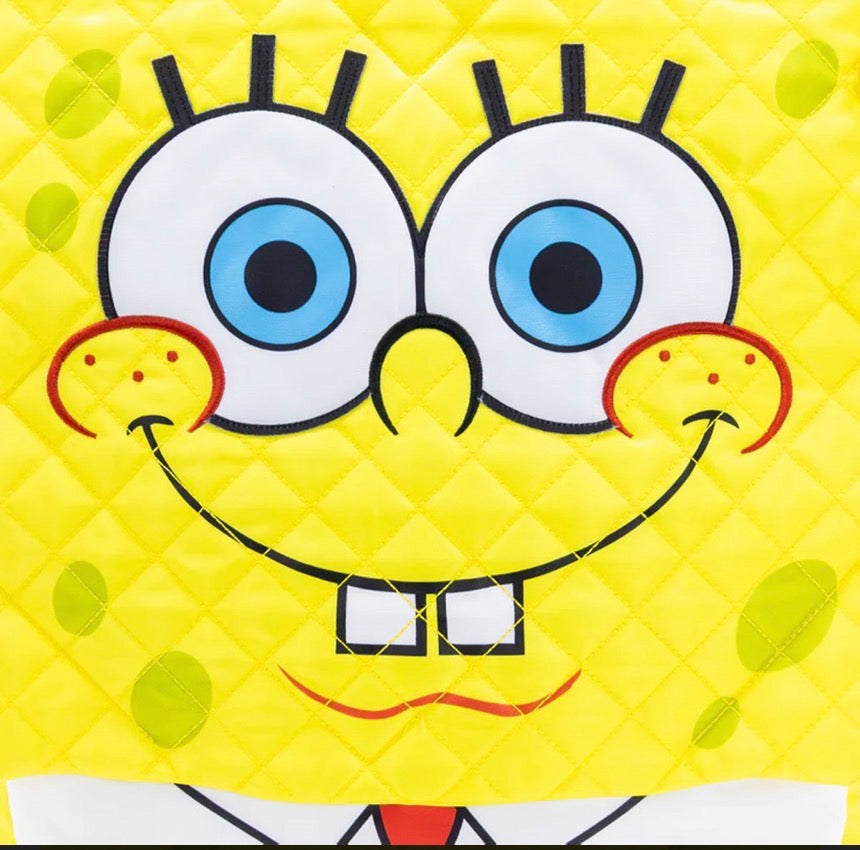 SpongeBob SquarePants Quilted Nylon Oversized Tote Bag
