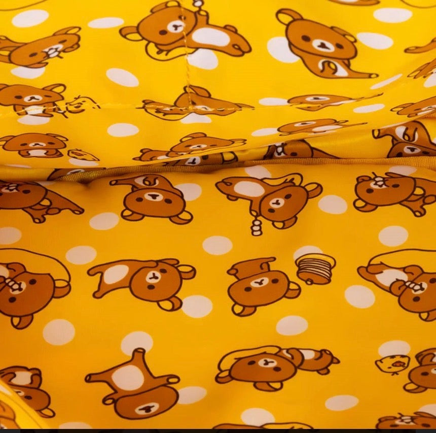 Rilakkuma Head Padded Crossbody Bag