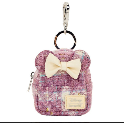 Minnie Mouse Glitter Mystery Mini-Backpack Keychain Charm
