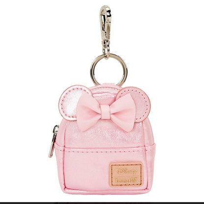 Minnie Mouse Glitter Mystery Mini-Backpack Keychain Charm