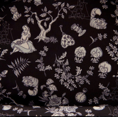 Alice in Wonderland Floral Mini-Backpack