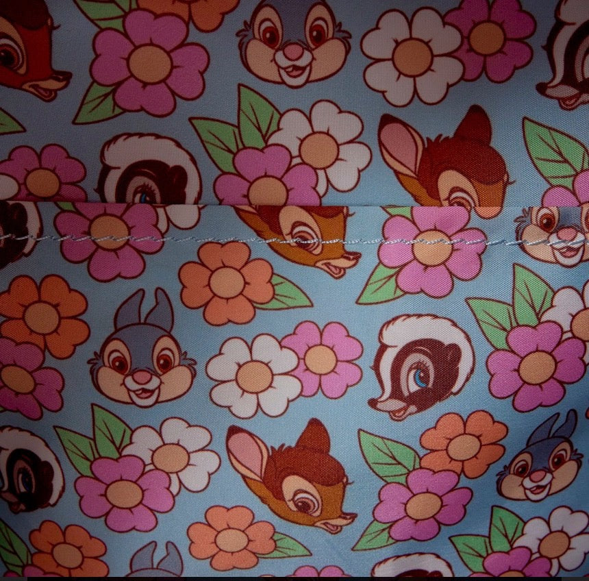 Bambi Floral Micro-Mini Convertible Backpack