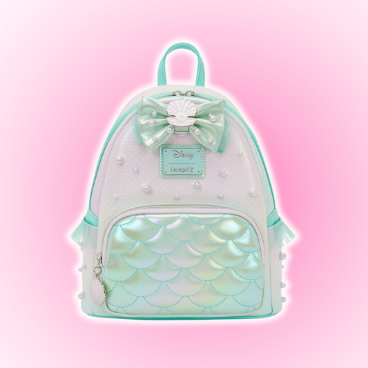 The Little Mermaid Iridescent Pearl Mini-Backpack