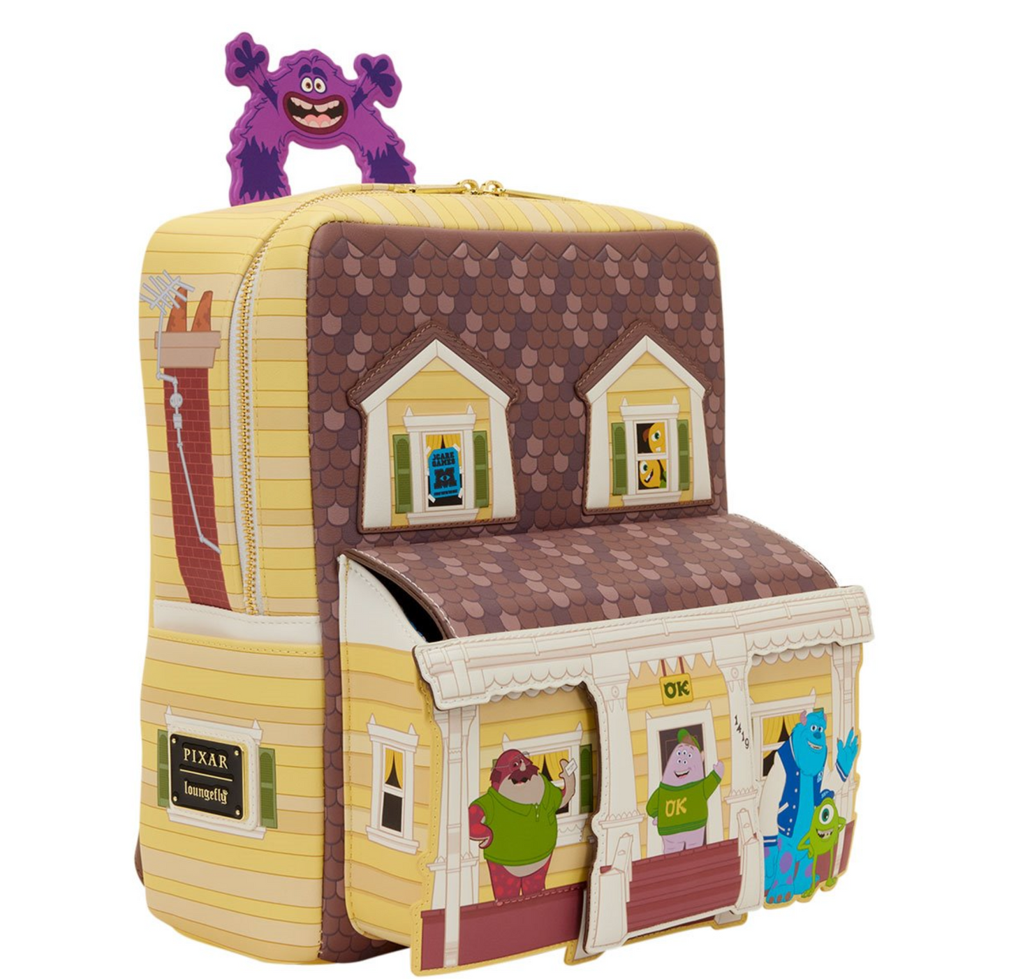 Monsters University Oozma Kappa House Figural Mini-Backpack
