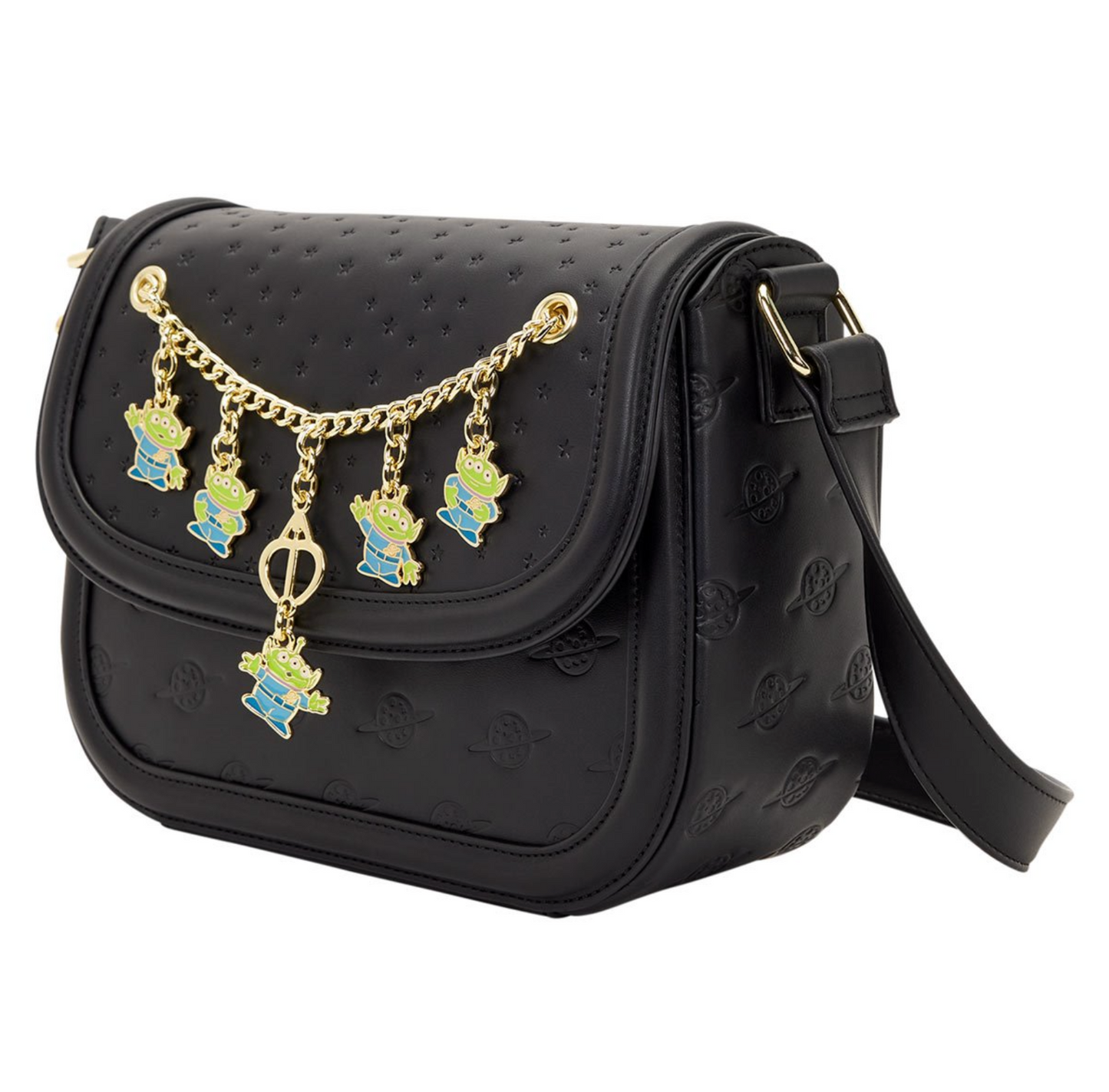 Toy Story 5 Aliens Charm Crossbody Bag