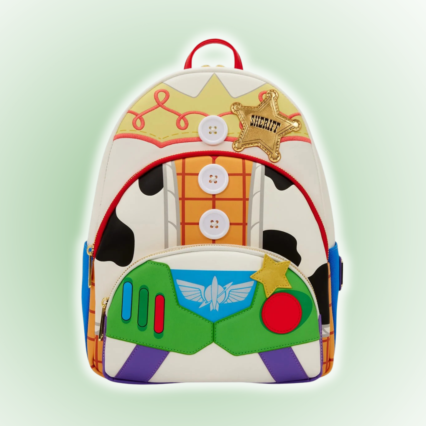 Toy Story 5 Triple Pocket Mid-Size Backpack