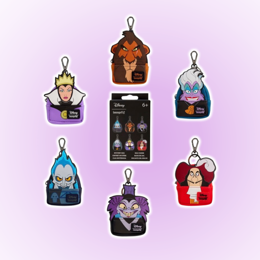 Disney Villains Mini-Backpack Mystery Box Bag Charm